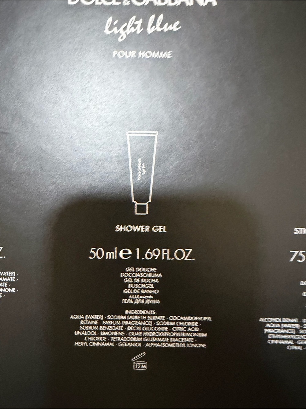 Dolce & Gabbana Men's 3-Pc. Light Blue Pour Homme Eau de Toilette Gift Set NEW - Picture 5 of 9